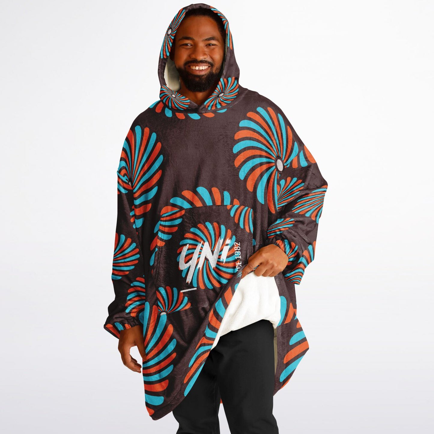 Hoodie Confort Urbain - Motifs Africains